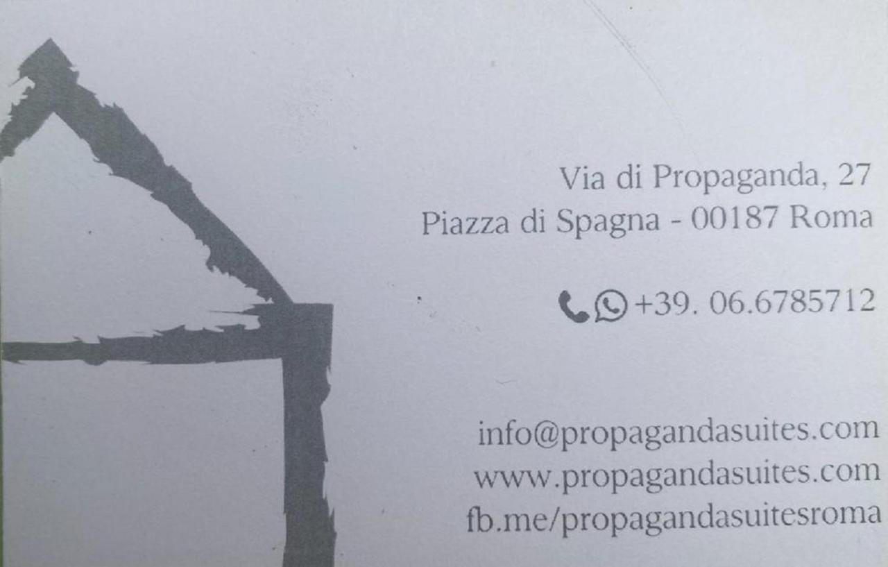 Propaganda Suites Рим Екстер'єр фото